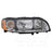 TYC 20-9081-00-9 Headlight Assembly - Right