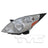TYC 20-9352-00-9 Headlight Assembly - Left