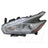 TYC 20-9664-00-9 Headlight Assembly - Left