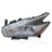 TYC 20-9664-00 Headlight Assembly - Left