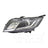 TYC 20-9966-00-9 Headlight Assembly - Left