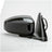 TYC 5550031 Door Mirror - Right