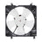TYC 600460 Engine Cooling Fan Assembly - Left