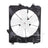 TYC 600850 Engine Cooling Fan Assembly
