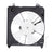 TYC 601210 Engine Cooling Fan Assembly - Left