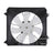 TYC 611420 A/C Condenser Fan Assembly - Right