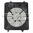 TYC 611520 A/C Condenser Fan Assembly - Right