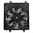 TYC 611620 A/C Condenser Fan Assembly - Right