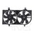 TYC 620020 Dual Radiator and Condenser Fan Assembly
