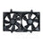 TYC 620040 Dual Radiator and Condenser Fan Assembly
