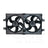 TYC 620190 Dual Radiator and Condenser Fan Assembly