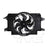 TYC 620390 Dual Radiator and Condenser Fan Assembly