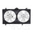 TYC 620400 Dual Radiator and Condenser Fan Assembly