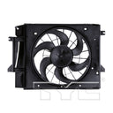 TYC 620530 Dual Radiator and Condenser Fan Assembly