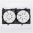TYC 620860 Dual Radiator and Condenser Fan Assembly