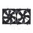 TYC 620930 Dual Radiator and Condenser Fan Assembly