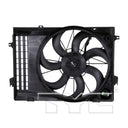 TYC 621050 Dual Radiator and Condenser Fan Assembly