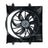 TYC 621130 Dual Radiator and Condenser Fan Assembly