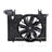 TYC 621200 Dual Radiator and Condenser Fan Assembly