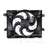 TYC 621290 Dual Radiator and Condenser Fan Assembly