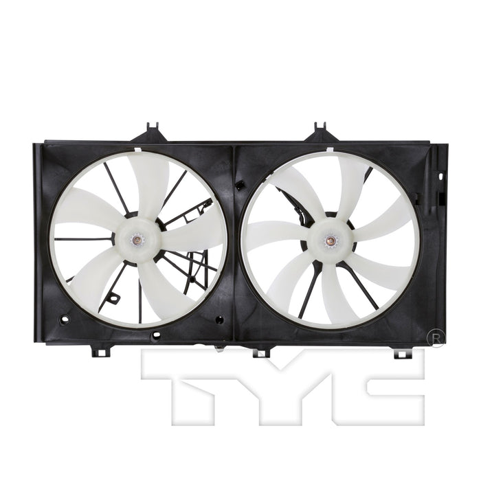 TYC 621300 Dual Radiator and Condenser Fan Assembly