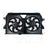 TYC 621370 Dual Radiator and Condenser Fan Assembly