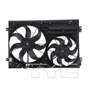 TYC 621460 Dual Radiator and Condenser Fan Assembly