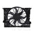 TYC 621510 Dual Radiator and Condenser Fan Assembly