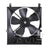 TYC 621590 Dual Radiator and Condenser Fan Assembly