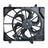 TYC 621690 Dual Radiator and Condenser Fan Assembly