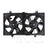 TYC 621770 Dual Radiator and Condenser Fan Assembly