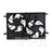 TYC 621930 Dual Radiator and Condenser Fan Assembly