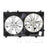 TYC 622010 Dual Radiator and Condenser Fan Assembly