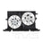 TYC 622160 Dual Radiator and Condenser Fan Assembly