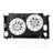 TYC 622310 Dual Radiator and Condenser Fan Assembly