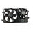 TYC 622370 Dual Radiator and Condenser Fan Assembly