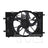 TYC 622430 Dual Radiator and Condenser Fan Assembly