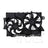 TYC 622610 Dual Radiator and Condenser Fan Assembly