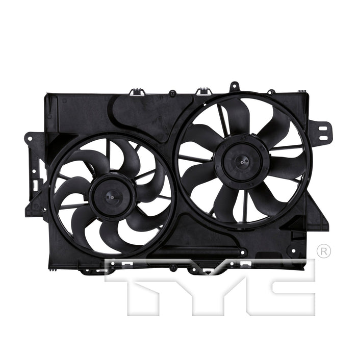 TYC 622610 Dual Radiator and Condenser Fan Assembly