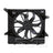 TYC 622650 Dual Radiator and Condenser Fan Assembly