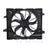 TYC 622660 Dual Radiator and Condenser Fan Assembly