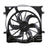 TYC 622690 Dual Radiator and Condenser Fan Assembly