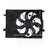 TYC 622700 Dual Radiator and Condenser Fan Assembly