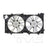 TYC 622750 Dual Radiator and Condenser Fan Assembly