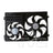 TYC 622830 Dual Radiator and Condenser Fan Assembly