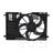 TYC 622870 Dual Radiator and Condenser Fan Assembly