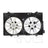 TYC 623010 Dual Radiator and Condenser Fan Assembly