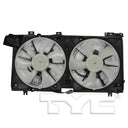 TYC 623470 Dual Radiator and Condenser Fan Assembly