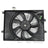 TYC 623510 Dual Radiator and Condenser Fan Assembly