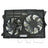 TYC 623570 Dual Radiator and Condenser Fan Assembly